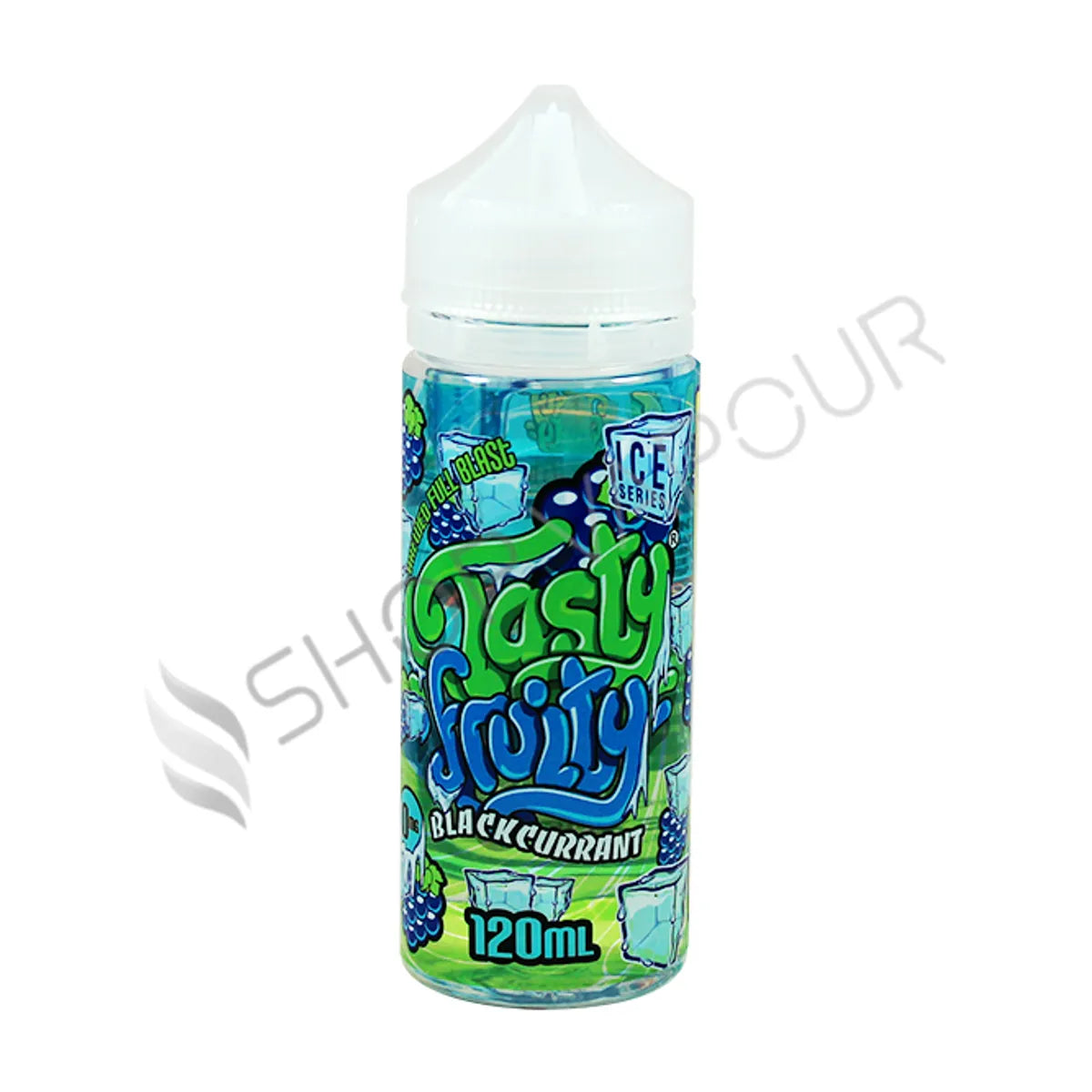 Blackcurrant 100ml Shortfill E-Liquid by Tasty Fruity Ice Series
