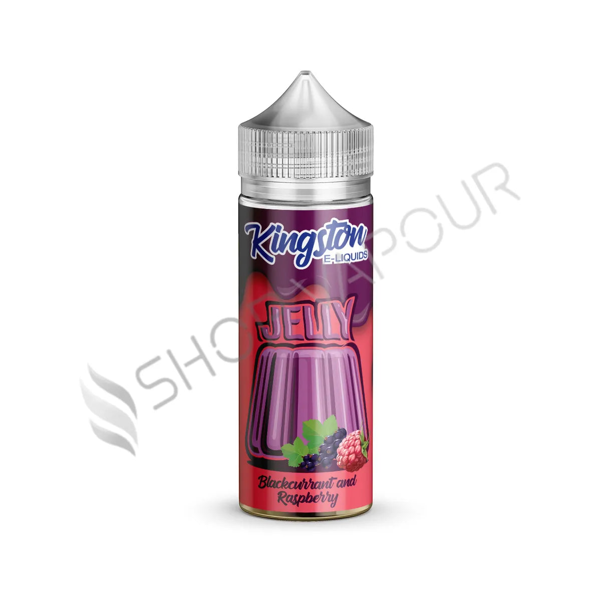 Blackcurrant & Raspberry 100ml Shortfill E-Liquid by Kingston Jelly
