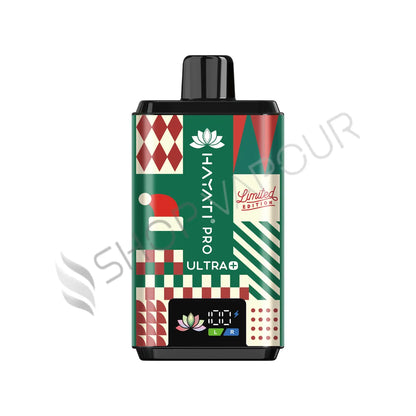 Hayati Pro Ultra Plus 25K Prefilled Pod Kit - Blackcurrant Cotton K Blue Raspberry (Christmas Edition)