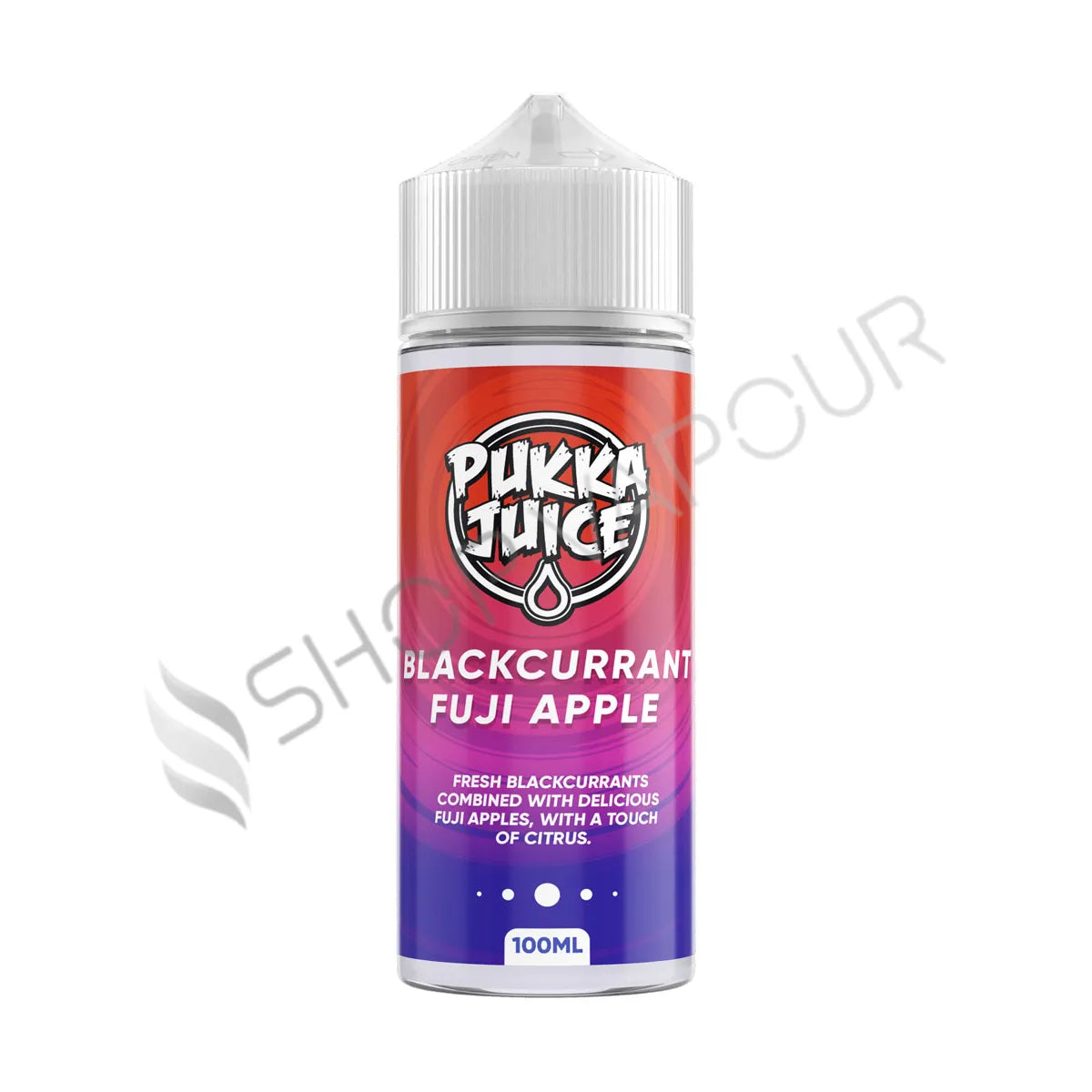 Blackcurrant Fuji Apple Shortfill E-Liquid by Pukka Juice