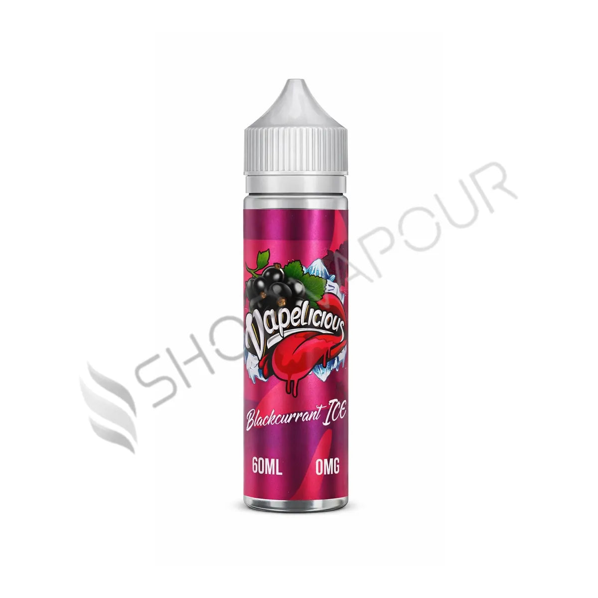 Blackcurrant Ice 50ml Shortfill E-Liquid by Vapelicious