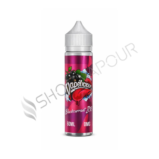 Blackcurrant Ice 50ml Shortfill E-Liquid by Vapelicious
