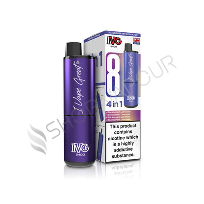 IVG 2400 4 in 1 Prefilled Pod Kit - Blackcurrant Lemonade