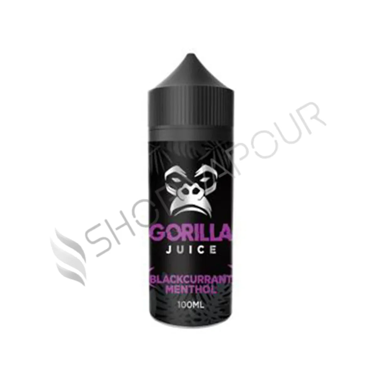 Blackcurrant Menthol 100ml Shortfill E-Liquid by Gorilla Juice
