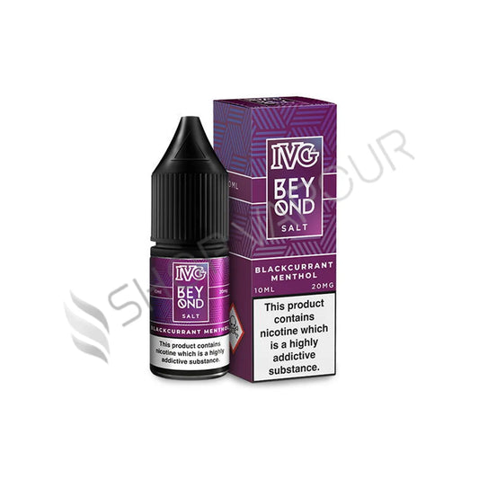 Blackcurrant Menthol Nic Salt E-Liquid by IVG Beyond
