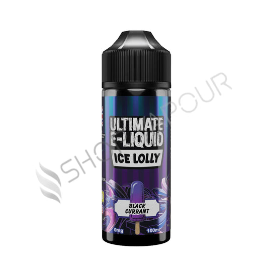 Blackcurrant Nic Salt E-liquid by Ultimate Juice Ice Lolly