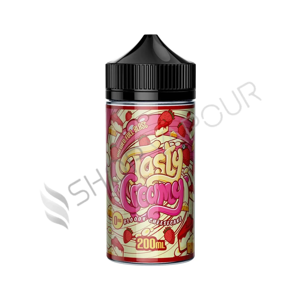 Bloody Cheesecake 200ml Shortfill E-Liquid by Tasty Creamy