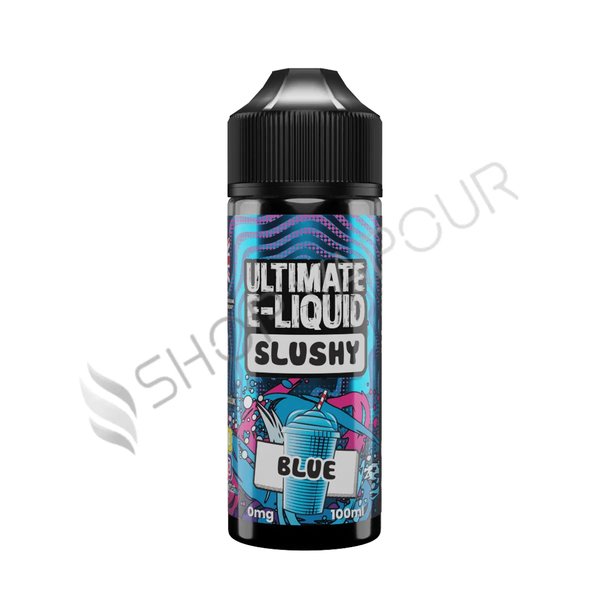 Blue 100ml Shortfill E-liquid by Ultimate Juice Slushy
