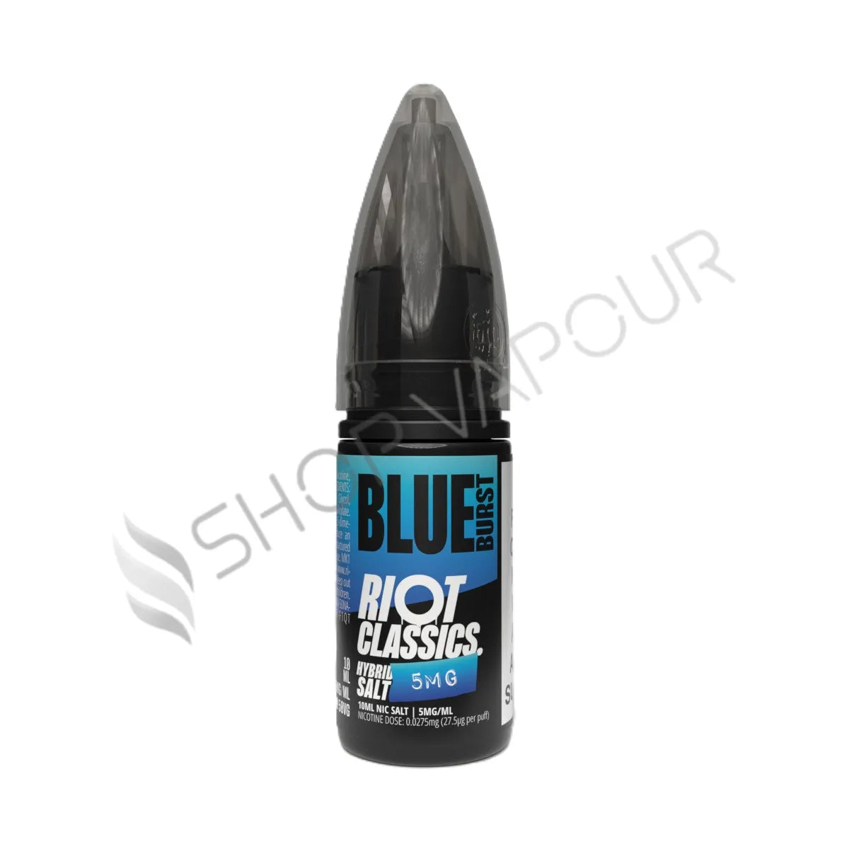 Blue Burst Nic Salt E-Liquid by Riot Salt