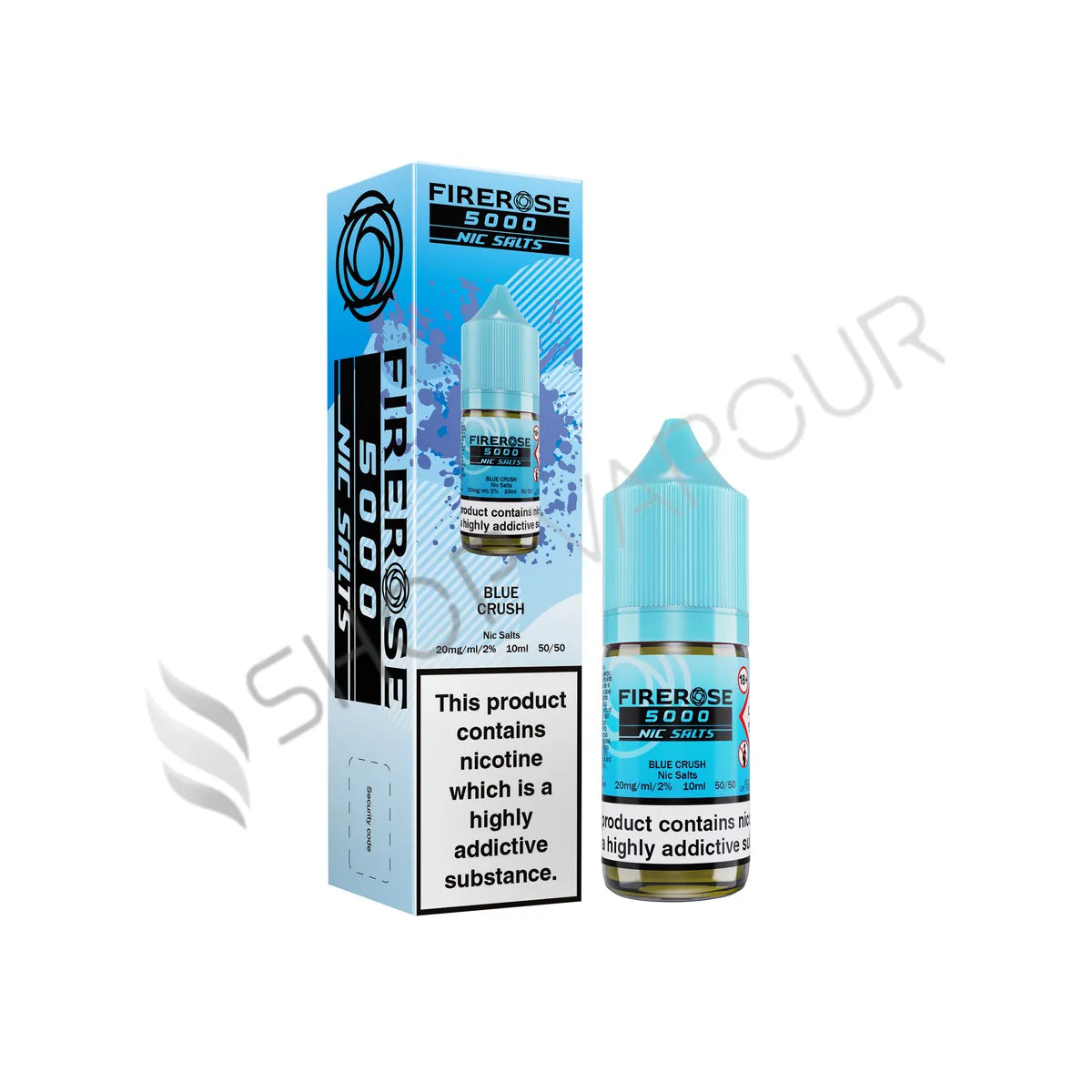 Blue Crush Nic Salt E-Liquid by Elux Firerose 5000