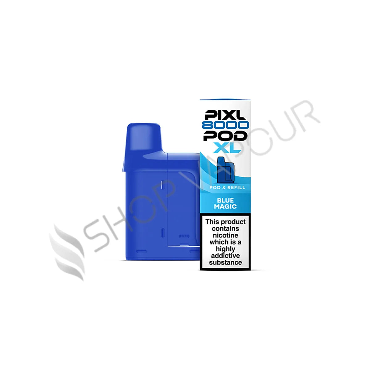 Blue Magic Pixl 8000 Prefilled Pod & Refill by Pixl