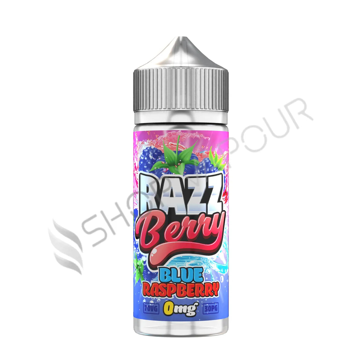 Blue Raspberry 100ml Shortfill E-Liquid by Razz Berry