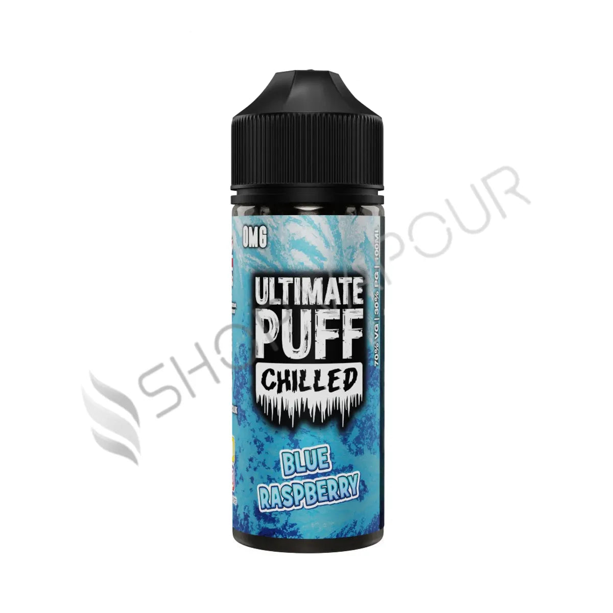Blue Raspberry 100ml Shortfill E-Liquid by Ultimate Puff Chilled