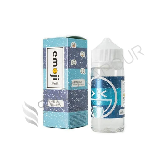Blue Raspberry 80ml Shortfill E-Liquid by Emoji