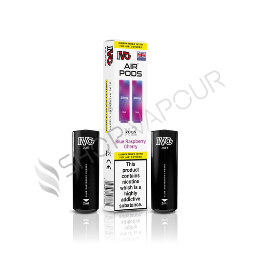 Blue Raspberry Cherry Prefilled Pods by IVG Air Pro