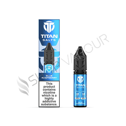 Blue Raspberry Nic Salt E-Liquid by Titan