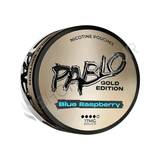 Blue Raspberry Nicotine Pouches by Pablo Gold Edition