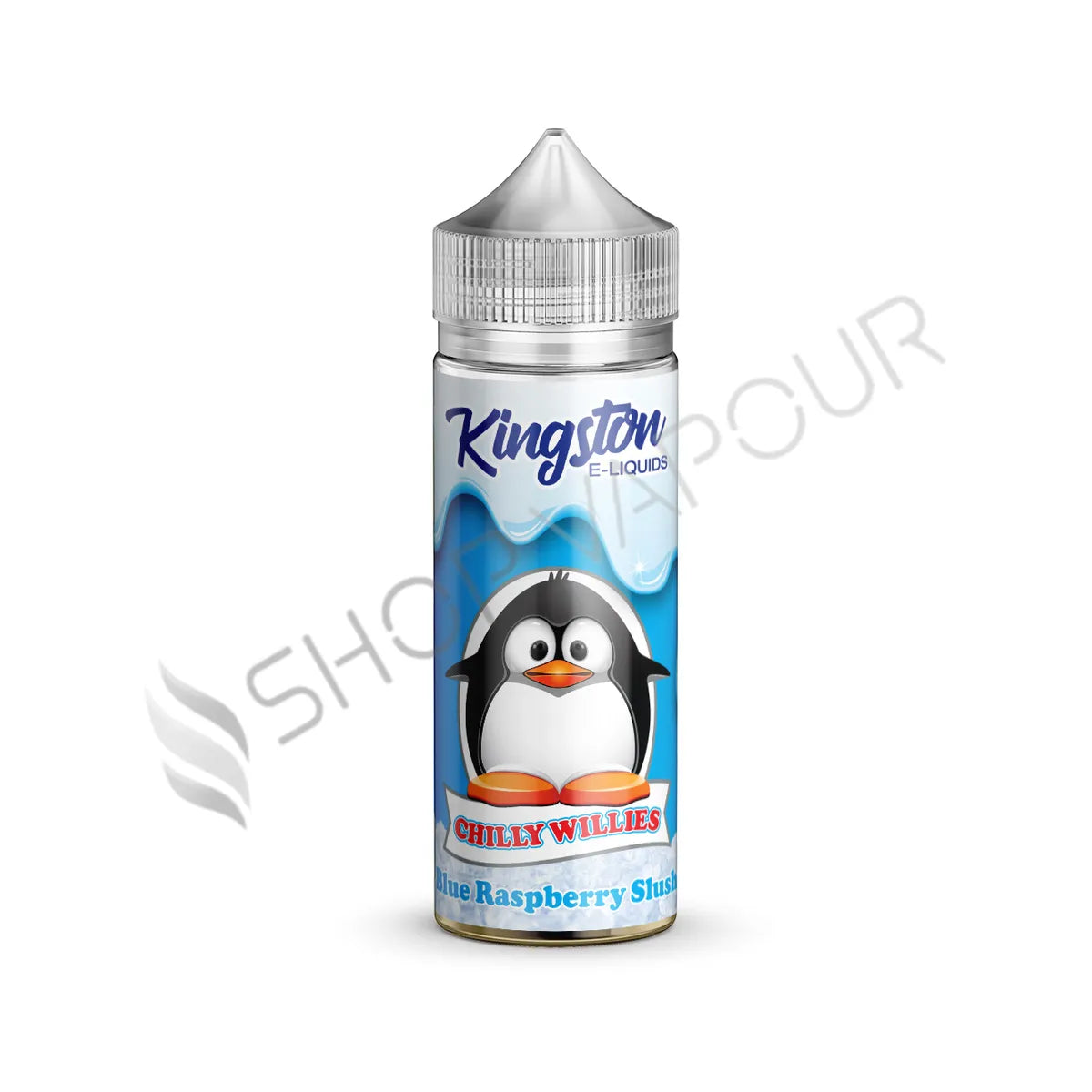 Blue Raspberry Slush 100ml Shortfill E-Liquid by Kingston Chilly Willies