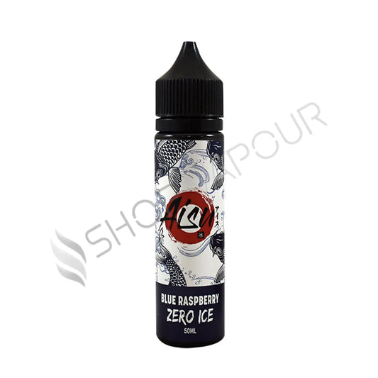 Blue Raspberry Zero Ice 50ml Shortfill E-Liquid by Aisu