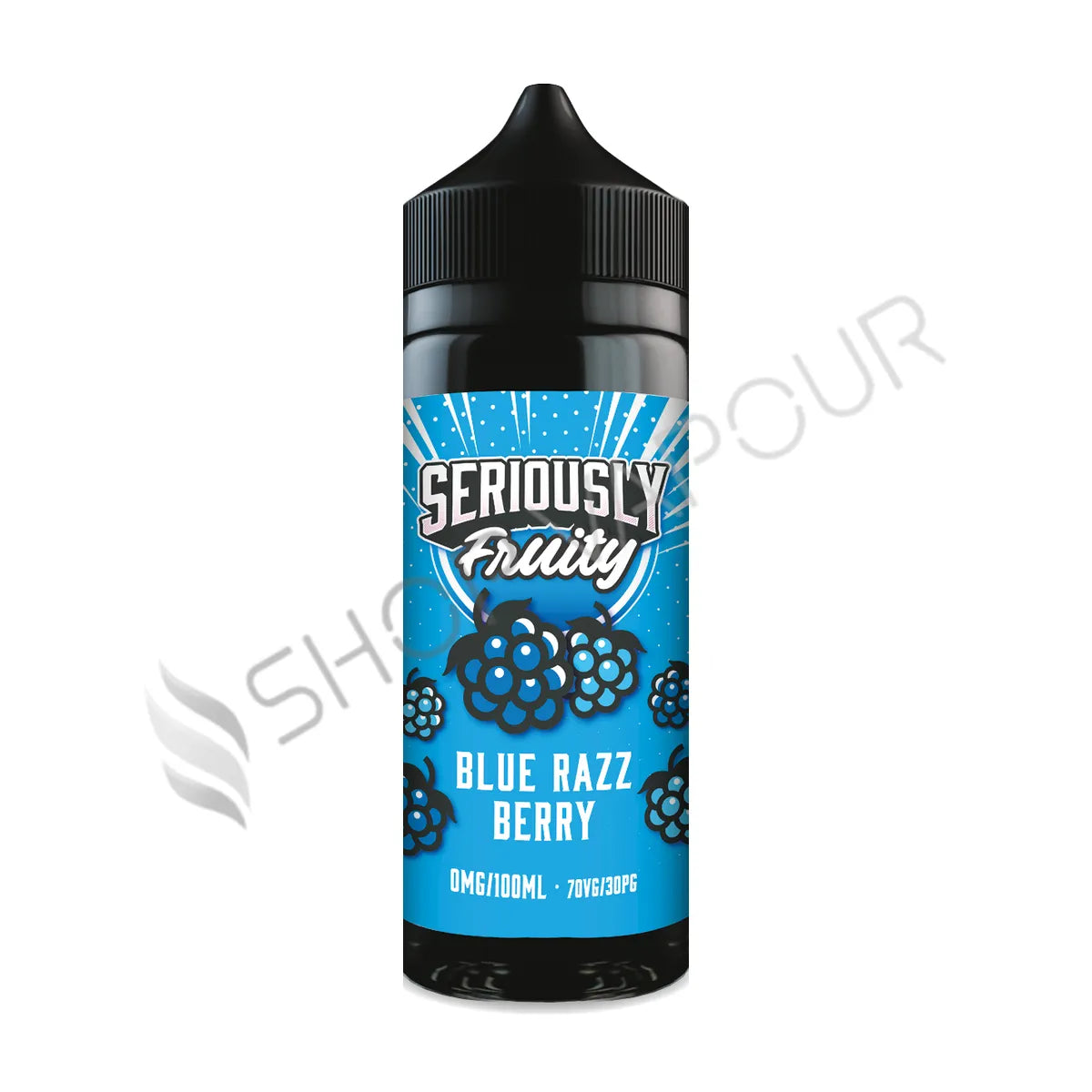 Blue Razz Berry 100ml Shortfill E-liquid by Seriously Fruity