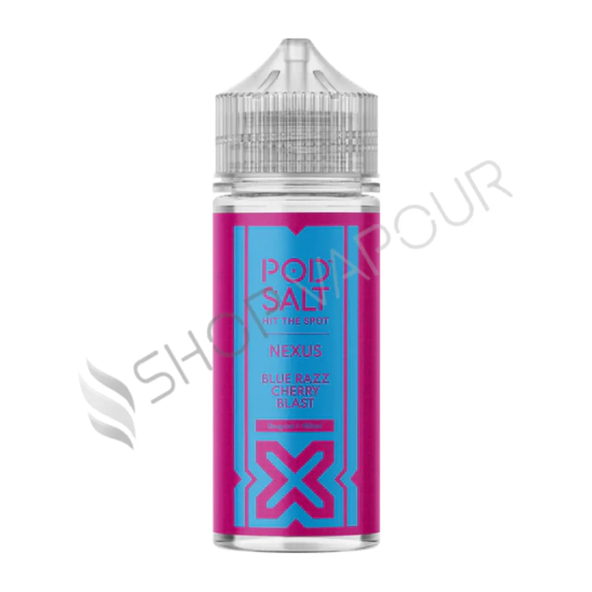 Blue Razz Cherry Blast 100ml Shortfill E-Liquid by Pod Salt Nexus