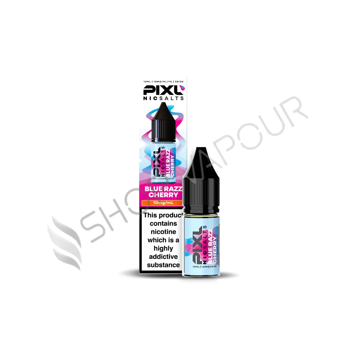 Blue Razz Cherry Nic Salt E-Liquid by Pixl
