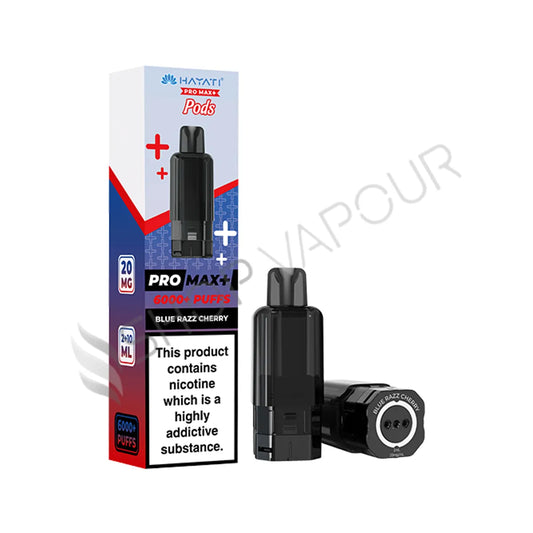 Blue Razz Cherry Pro Max Plus 6000 Prefilled Pod & Refill by Hayati