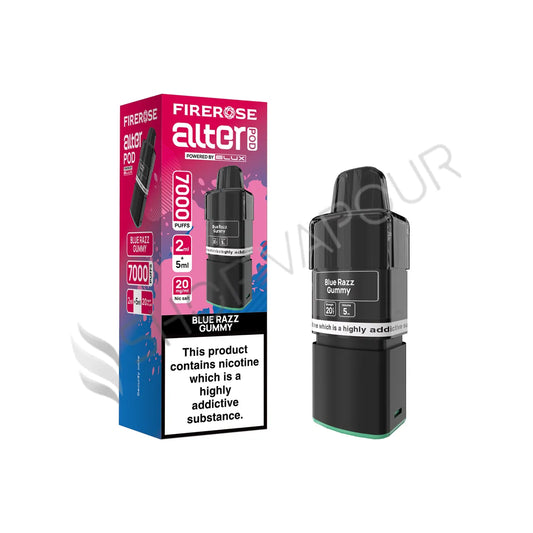 Blue Razz Gummy Alter 7000 Prefilled Pod & Refill by Firerose