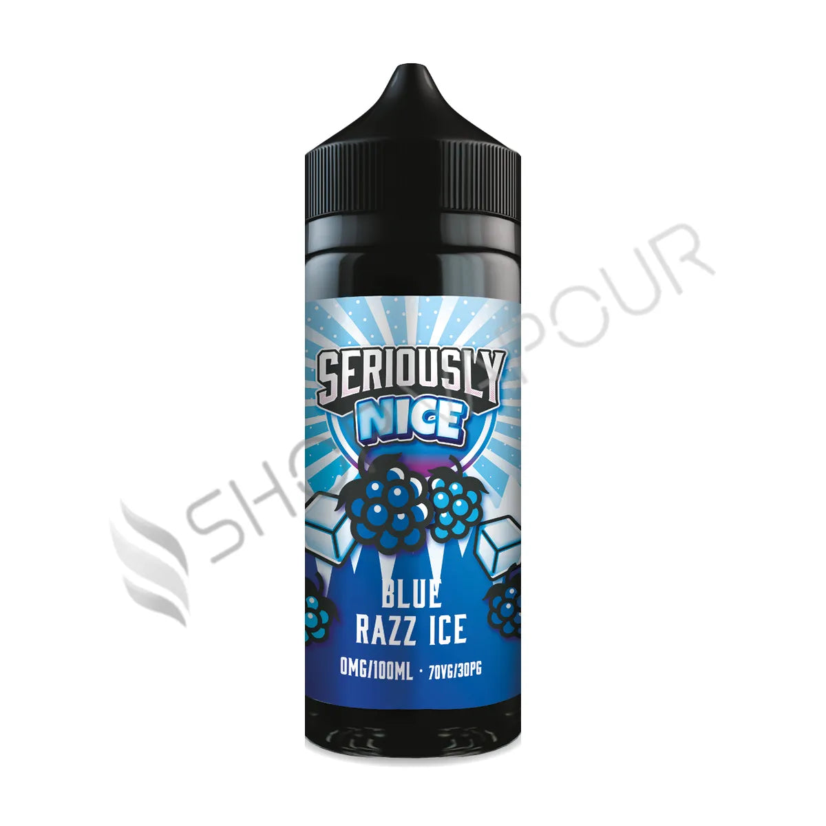 Blue Razz Ice 100ml Shortfill E-liquid by Seriously Nice