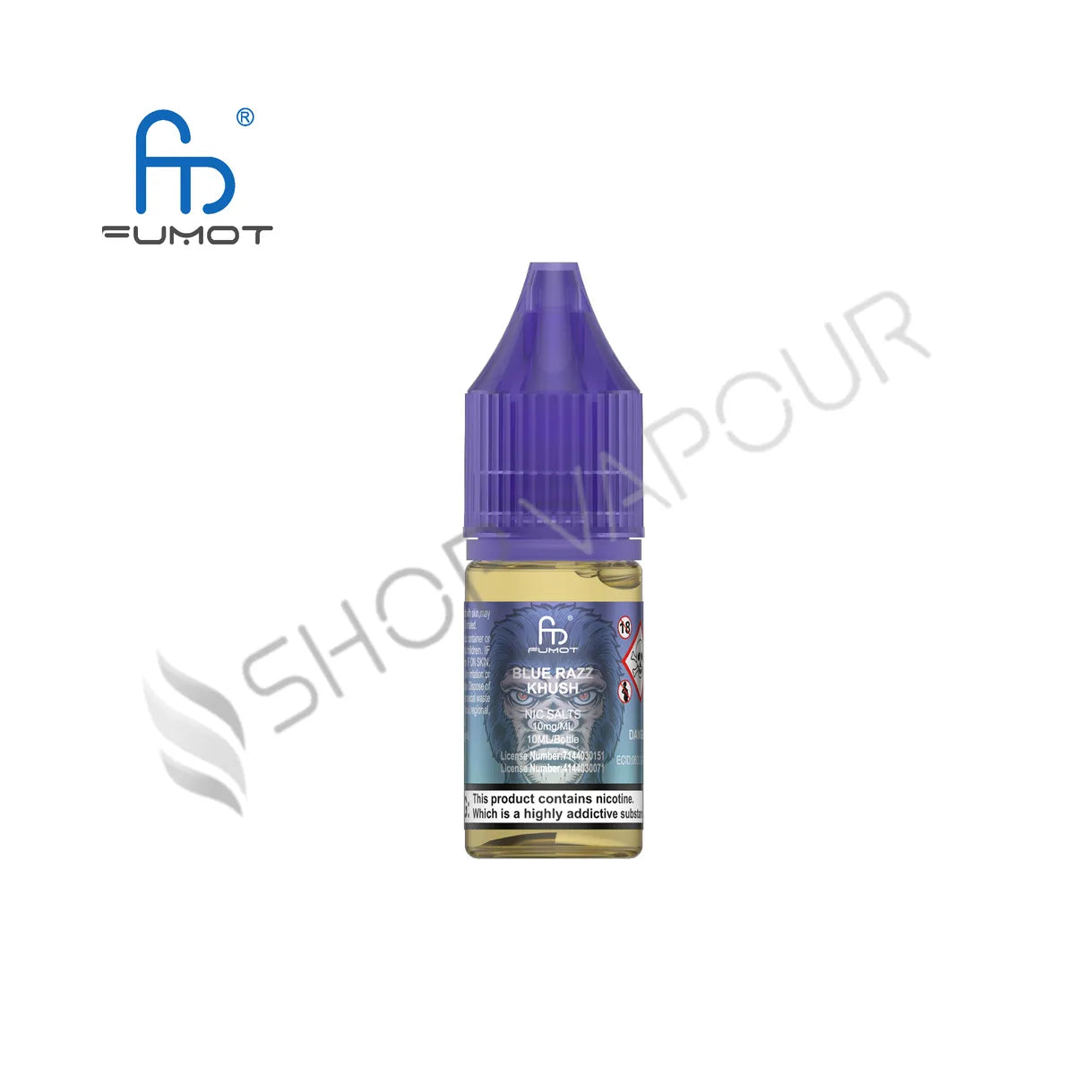 Blue Razz Khush Nic Salt E-Liquid by RandM 7000