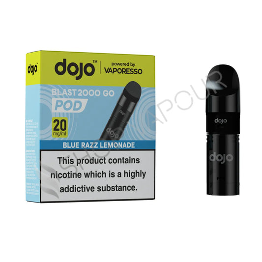 Blue Razz Lemonade Dojo Blast 2000 Go Prefilled Pod & Refill by Vaporesso