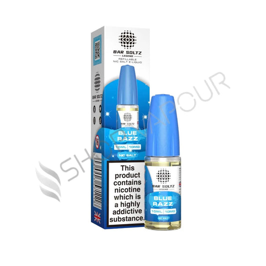 Blue Razz Nic Salt E-Liquid by Bar Soltz Legend