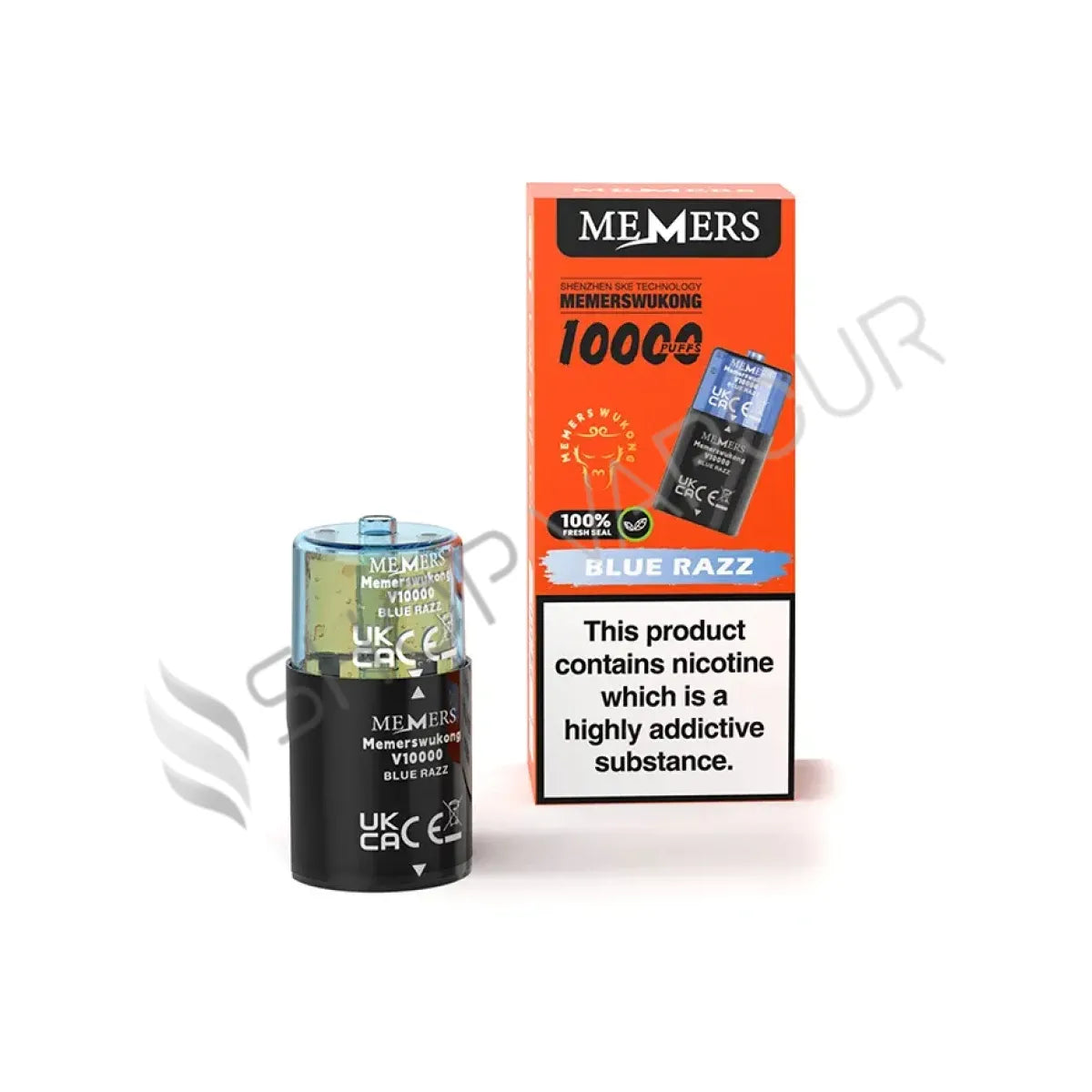 Blue Razz Wukong V10000 Prefilled Pod & Refill by Memers