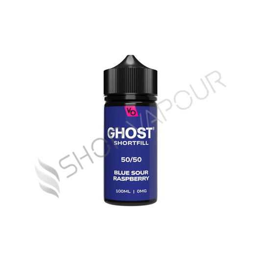 Blue Sour Raspberry 100ml Shortfill E-Liquid by Vapes Bars Ghost
