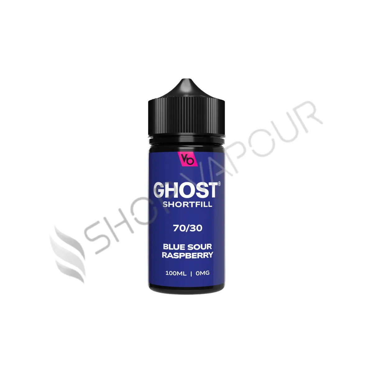 Blue Sour Raspberry 100ml Shortfill E-Liquid by Vapes Bars Ghost