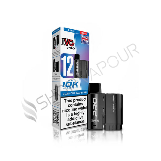 Blueberry Sour Raspberry Pro 12 Prefilled Pod & Refill by IVG