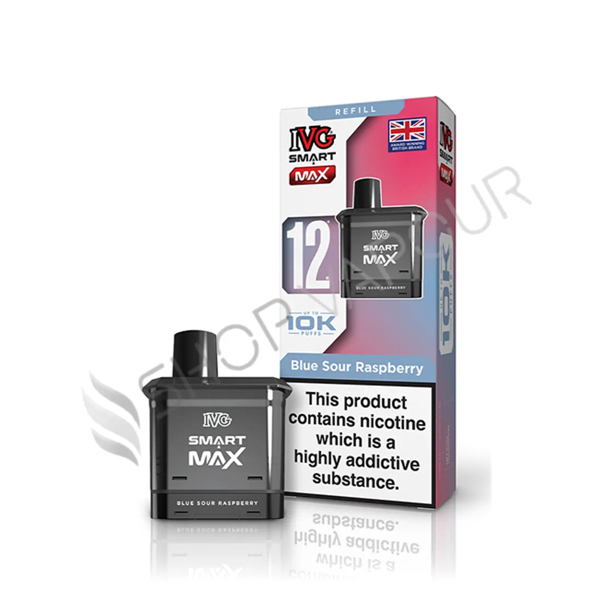 Blueberry Sour Raspberry Smart Max Prefilled Pod & Refill by IVG