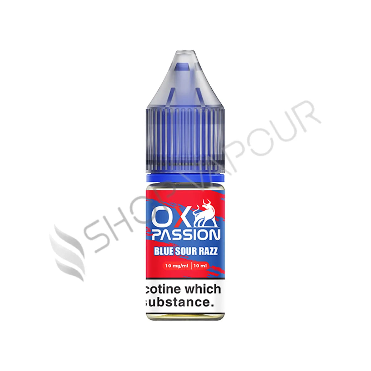 Blue Sour Razz Nic Salt E-Liquid by Ox Passion