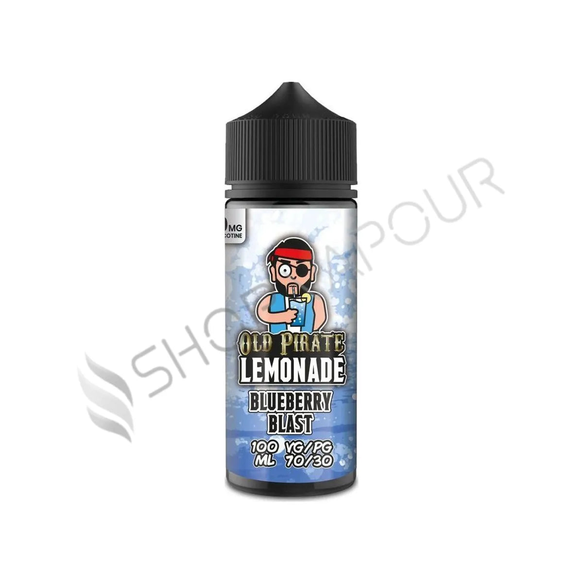 Blueberry Blast 100ml Shortfill E-Liquid by Old Pirate Lemonade