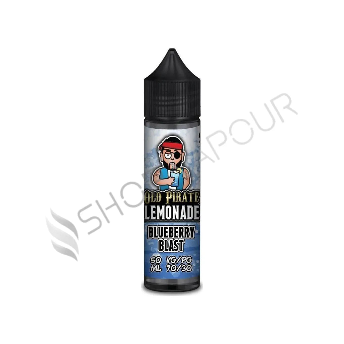 Blueberry Blast 50ml Shortfill E-Liquid by Old Pirate Lemonade
