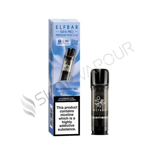 Blueberry Bubblegum Elfa Pro Prefilled Pods by Elf Bar