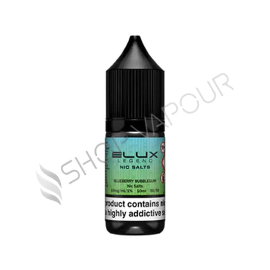 Blueberry Bubblegum Nic Salt E-Liquid by Elux Legend