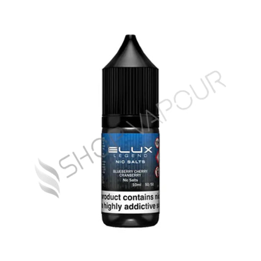 Blueberry Cherry Cranberry Nic Salt E-Liquid by Elux Legend
