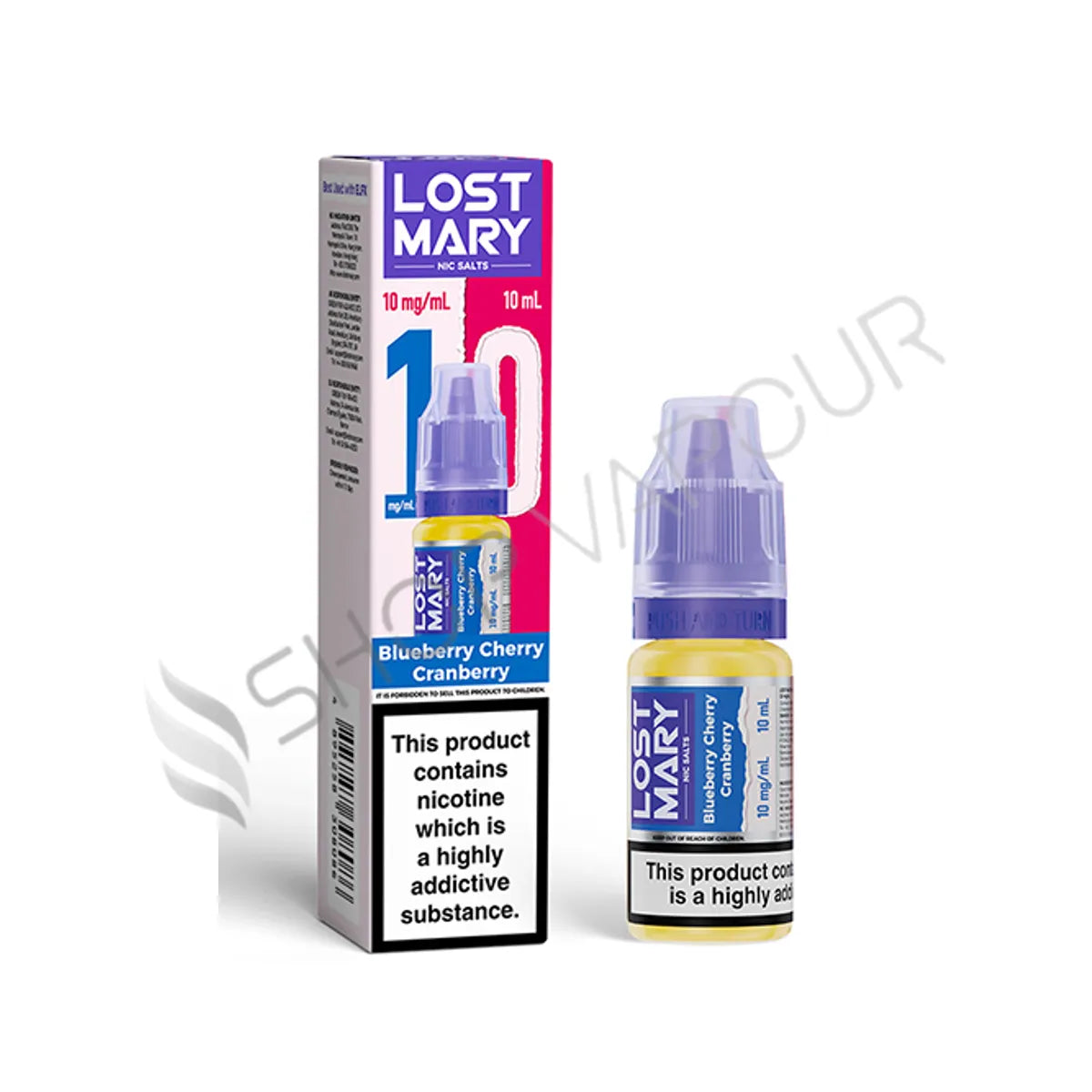 Blueberry Cherry Cranberry Nic Salt E-Liquid by Lost Mary