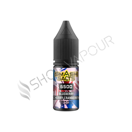 Blueberry Cherry Cranberry Nic Salt E-Liquid by Smash Salts 6500