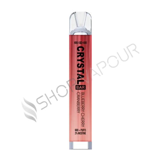 Blueberry Cherry Cranberry SKE Crystal Bar 600 Disposable Vape