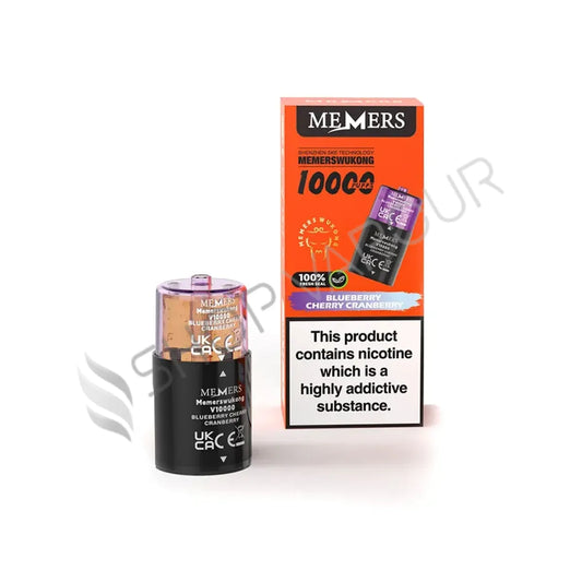 Blueberry Cherry Cranberry Wukong V10000 Prefilled Pod & Refill by Memers