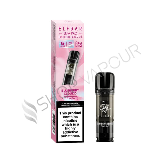 Blueberry Cloudd Elfa Pro Prefilled Pods by Elf Bar