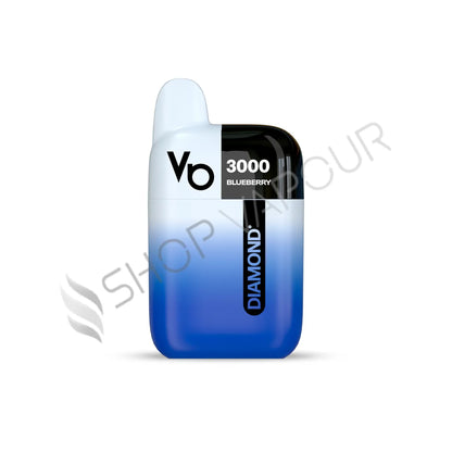 Vapes Bars Diamond 3000 Prefilled Pod Kit - Blueberry