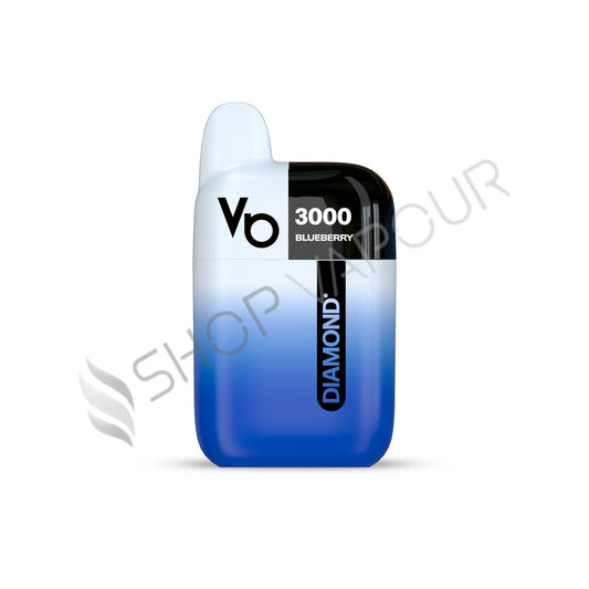 Vapes Bars Diamond 3000 Prefilled Pod Kit - Blueberry